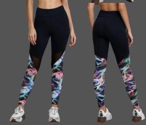 CALZA LEGGINS TUL COMBINADO BRASILEÑA maismar
