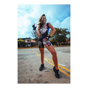 ENTERIZO DEPORTIVO CORTO COLECCIÓN LADIES ONE OLA-LA